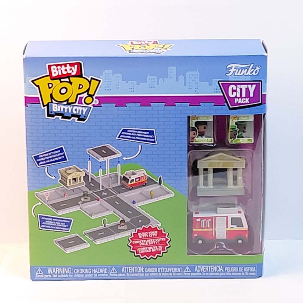 Funko Bitty Pop! Bitty City: City Pack Starter Set 1 - Brand New In Box (NIB)